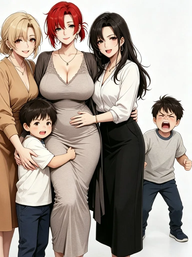 睡走巨乳表姐一家 封面